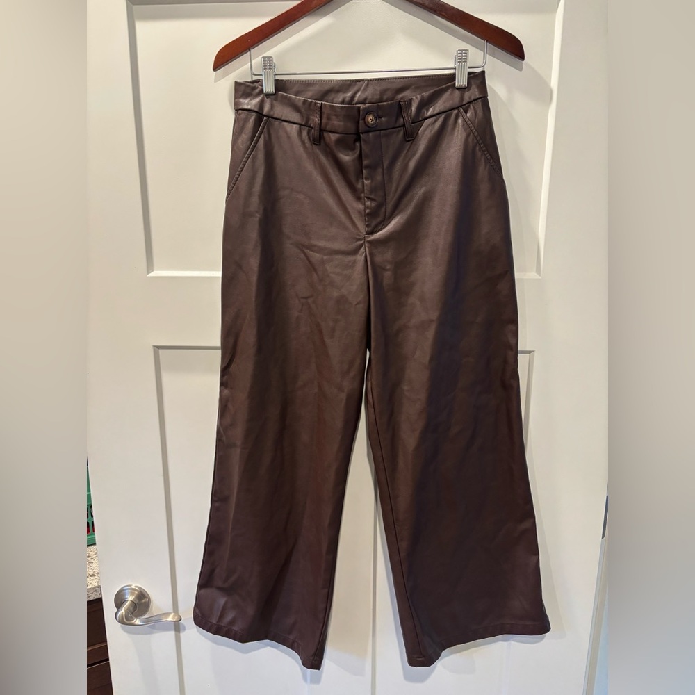 Kut from the Kloth Brown Coated Pant